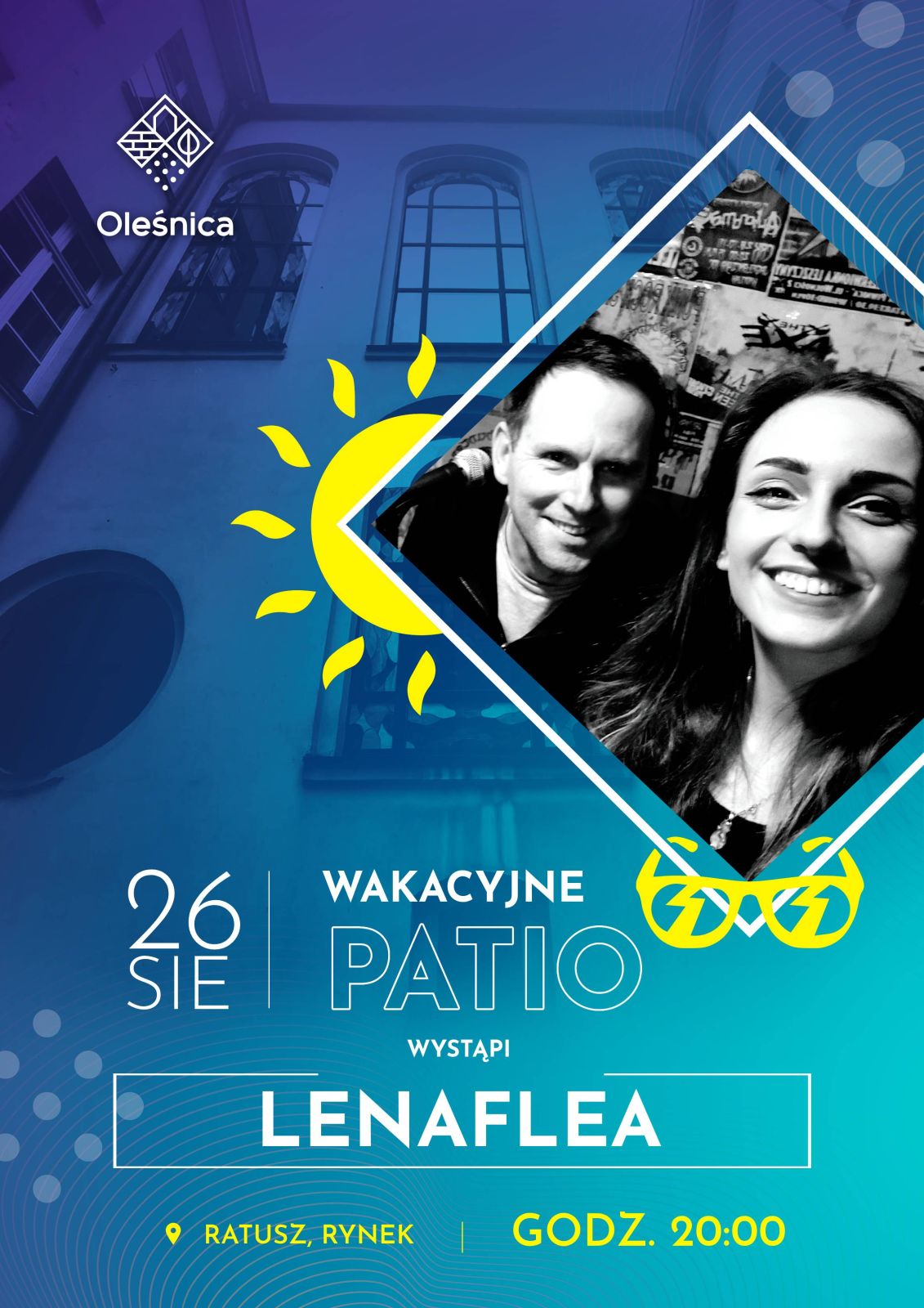 plakat koncertu lenaflea plakat koncertu lenaflea